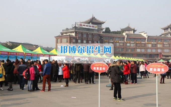 四川省樂(lè)山市第一職業(yè)高級(jí)中學(xué)參加&ldquo;春風(fēng)行動(dòng)&rdquo;招聘會(huì)