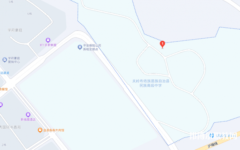 關(guān)嶺縣民族中等職業(yè)學(xué)校地址，乘車(chē)路線