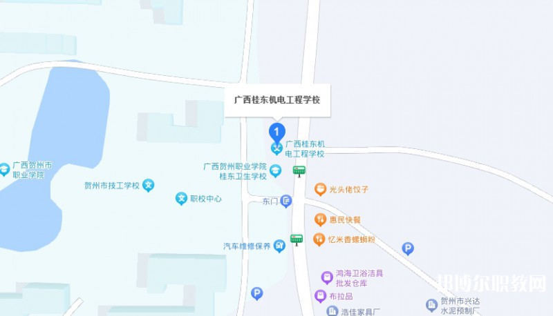 桂東機(jī)電工程學(xué)校地址，乘車路線