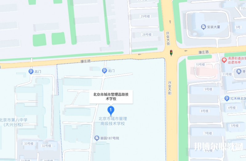 北京市城市管理高級技術(shù)學(xué)校地址，乘車路線
