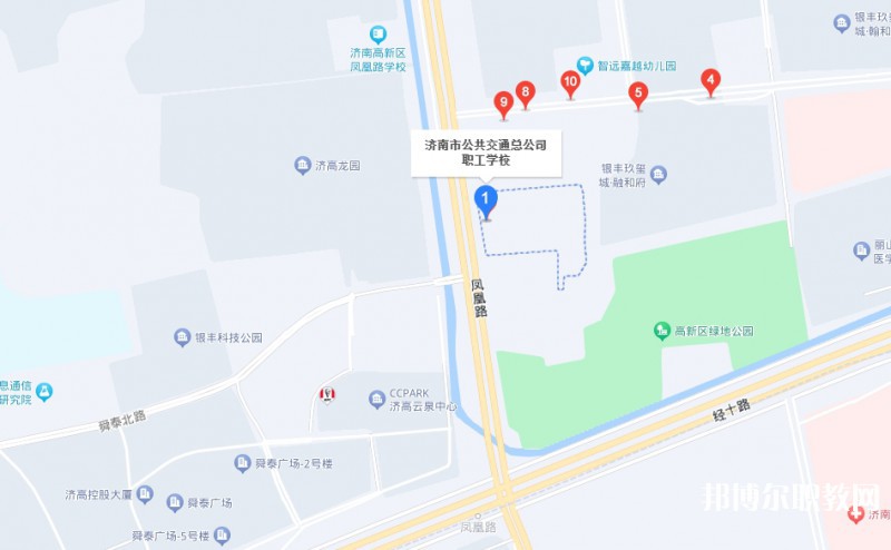 濟南市公共交通職業(yè)高級中學地址，乘車路線