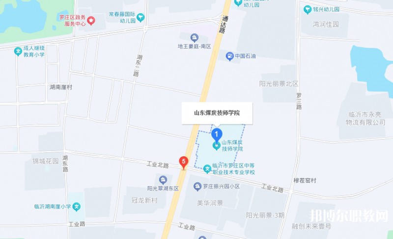 山東煤炭技師學(xué)院地址，乘車路線